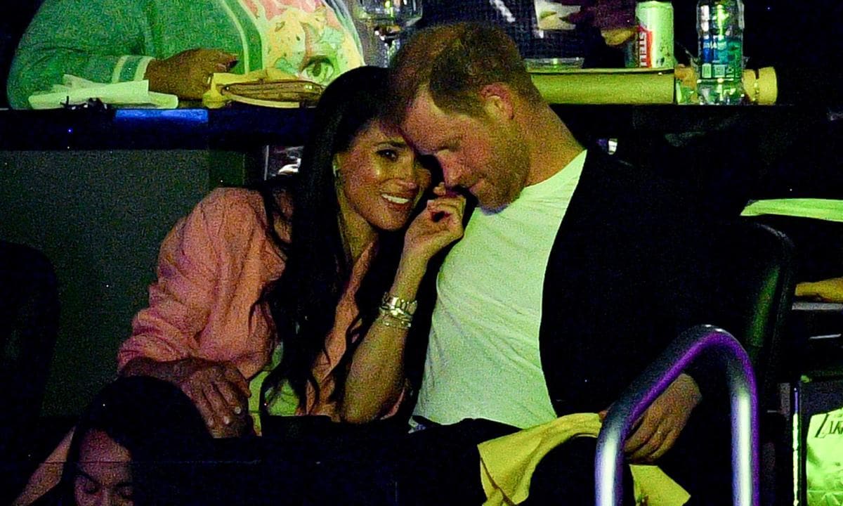 Meghan Markle and Prince Harry have NBA date night