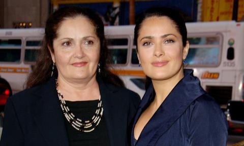 Salma Hayek y su madre, Diana Jiménez Medina