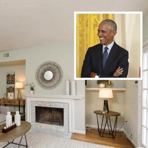 Barack Obama’s former Washington, D.C. home