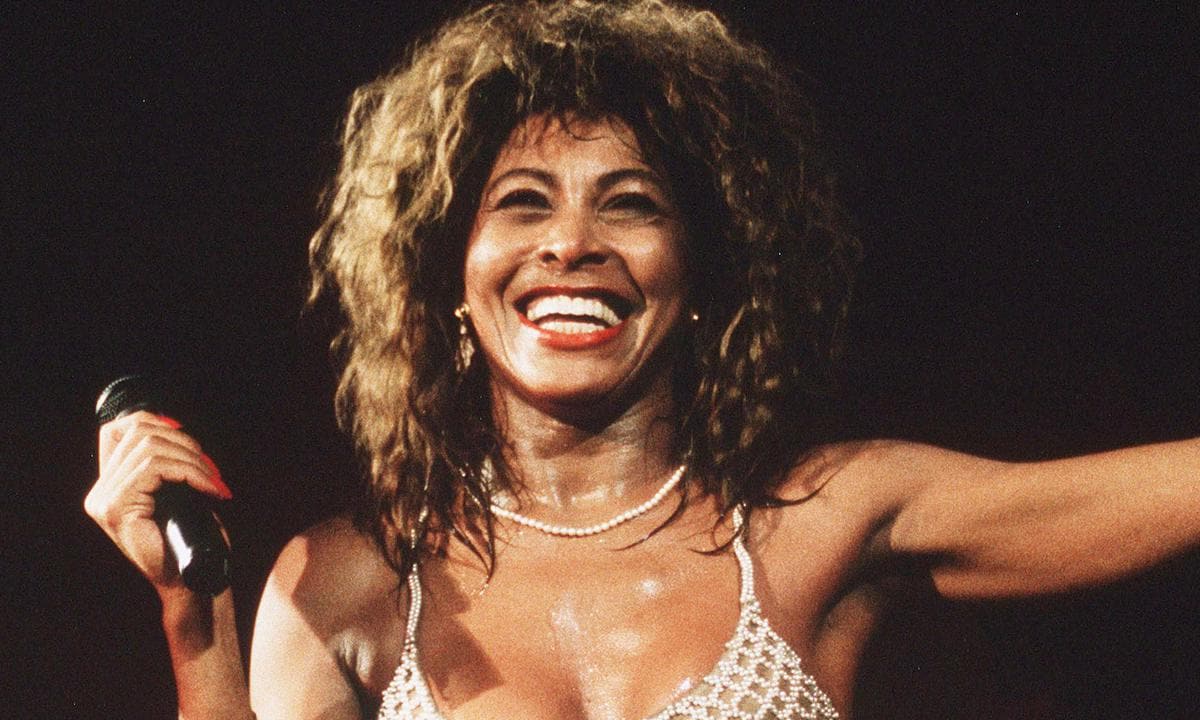 Tina Turner Performs Live