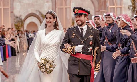 Crown Prince Hussein pens sweet message to his bride
