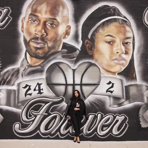 Vanessa Bryant Unveils LA Basketball Court