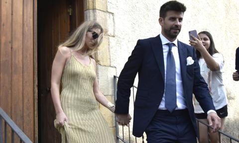 Marc Pique And Maria Valls Tie The Knot