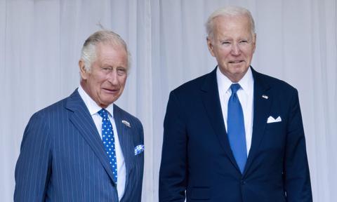King Charles welcomes President Biden to Windsor