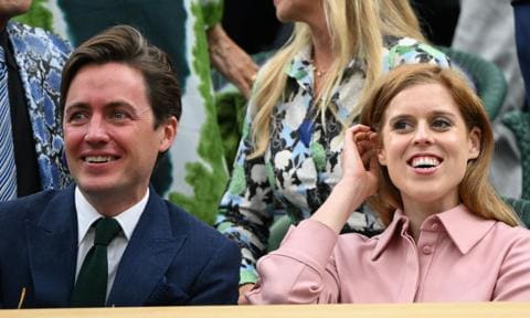 Princess Beatrice and Edoardo Mapelli Mozzi enjoy day date at Wimbledon