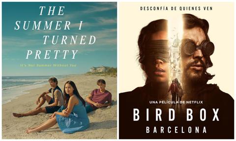 ‘The Summer I Turned Pretty’ de Prime Video y ‘Bird Box: Barcelona’ de Netflix
