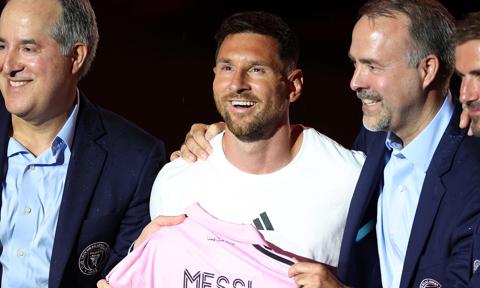 Inter Miami CF Hosts "The Unveil" Introducing Lionel Messi