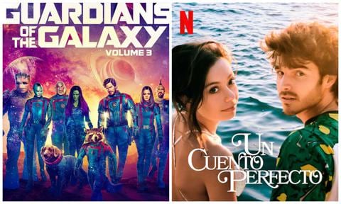 'Guardians Of The Galaxy' de Disney+ y ‘Un Cuento Perfecto’ de Netflix