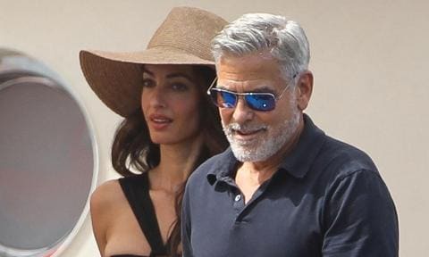 EXC George Clooney, Amal Clooney