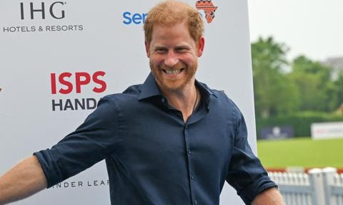 Prince Harry makes surprise appearance at screening in California