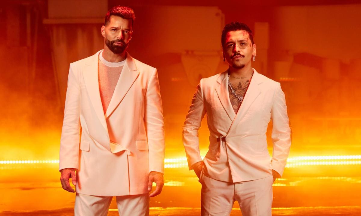 Ricky Martin releases a new version of his hit sing’Fuego de Noche, Nieve de Día‘ with Christian Nodal