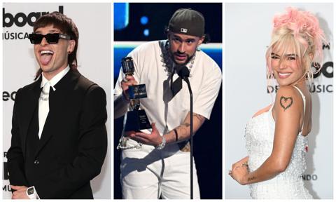 Peso Pluma, Bad Bunny, and Karol G are the top winners of the 2023 Billboard Latin Music Awards
