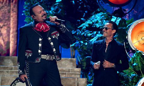 Pepe Aguilar y Marc Anthony