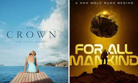 'The Crown' de Netflix y ‘For All Mankind’ de Apple TV+