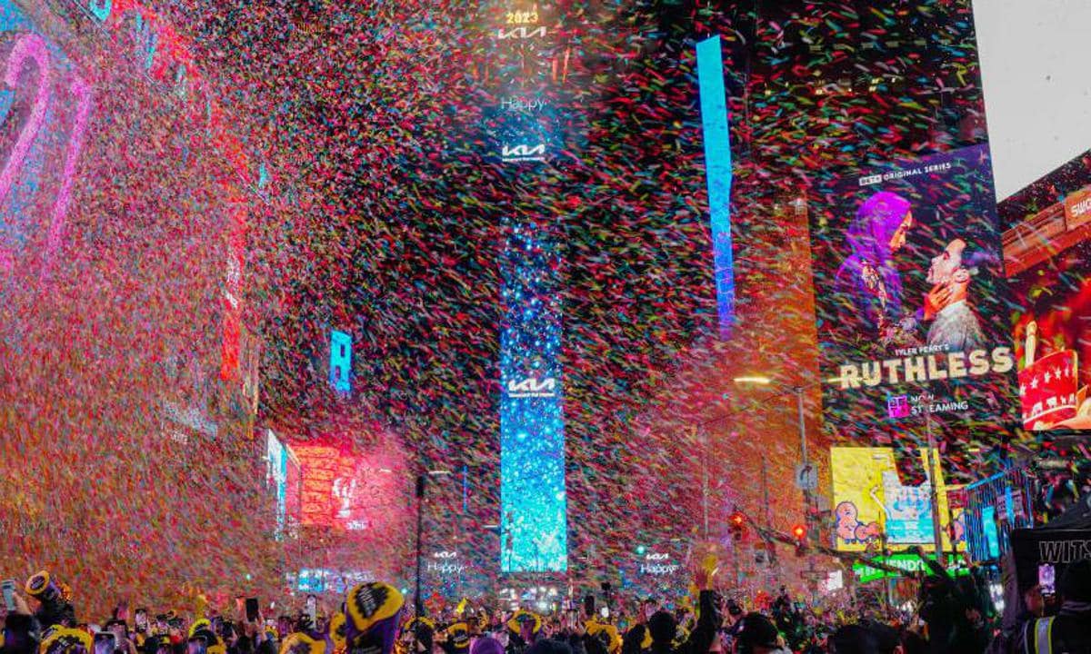 New Year's at Times Square