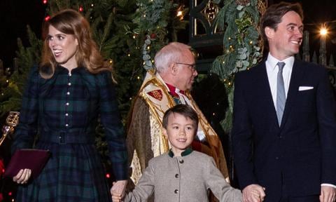 Princess Beatrice’s stepson visits Disney World