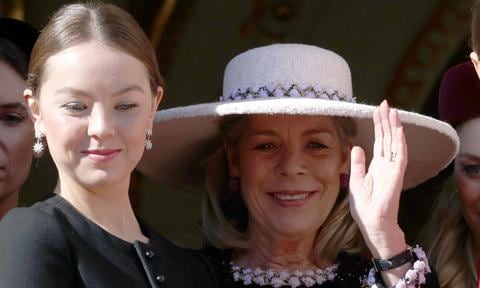 Did Princess Alexandra borrow mom Princess Caroline’s vintage dress in Paris?