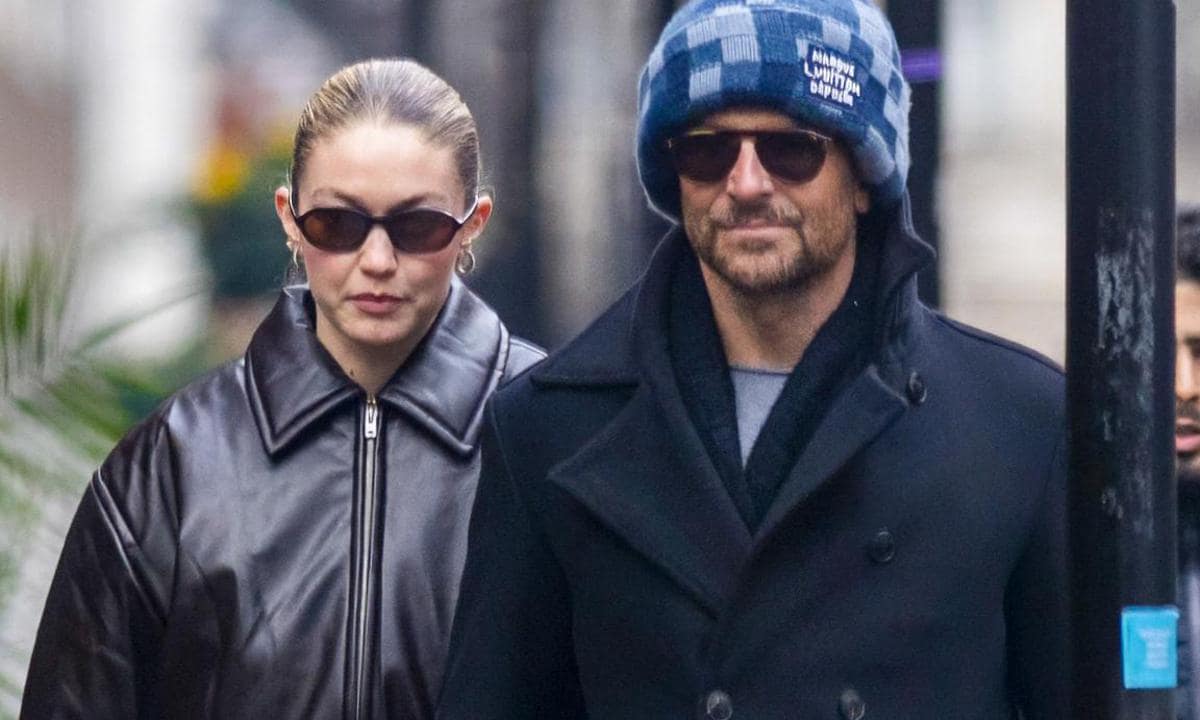 Bradley Cooper and Gigi Hadid seemingly confirm their relationship with PDA in London
