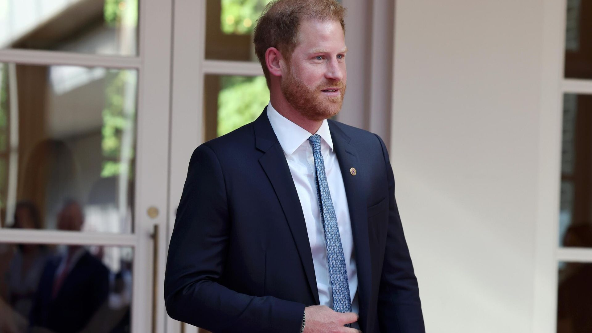 Prince Harry (pictured in London on Sept. 7, 2023) will visit his father King Charles
