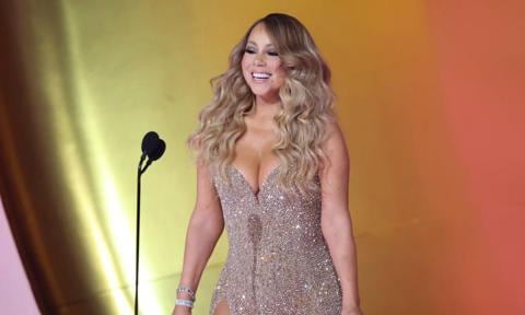 Mariah Carey at the Grammys