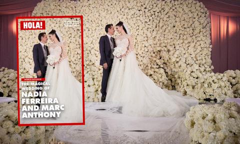 Inside Marc Anthony and Nadia Ferreira’s magical wedding