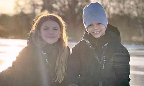 Royal brother-sister duo go cross-country skiing in new video