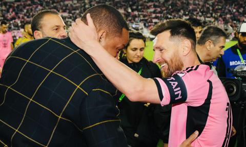Will Smith y Lionel Messi