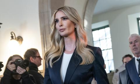 Ivanka Trump arrives to New York State Supreme Court after a