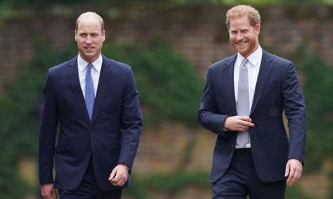 Príncipe William y príncipe Harry