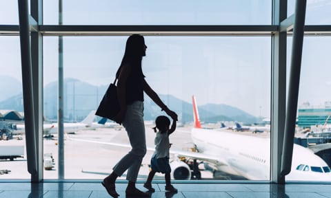 Traveling with a baby or a toddler