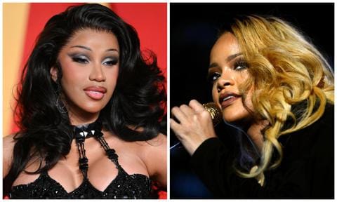 Cardi B says she hasn’t collaborated with Rihanna because ‘she sound kinda stupid’ trying to fit her style