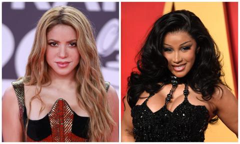 Shakira surprises fans with a sneak peek of her upcoming music video for ‘Puntería’ featuring Cardi B