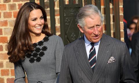 Kate Middleton y el rey Carlos
