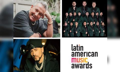 Ricardo Montaner, Banda MS, and Yandel will be awarded at the Latin American Music Awards