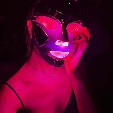 sharon mascara luz led