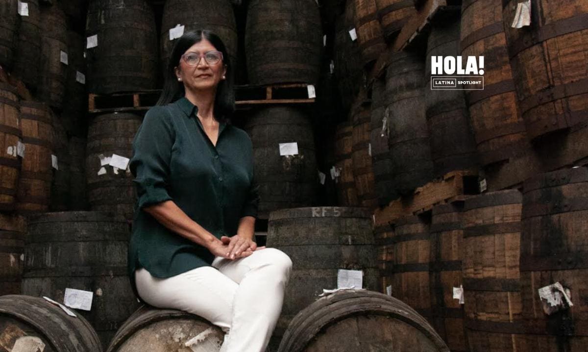 Nancy Duarte, the first female master distiller for Santa Teresa