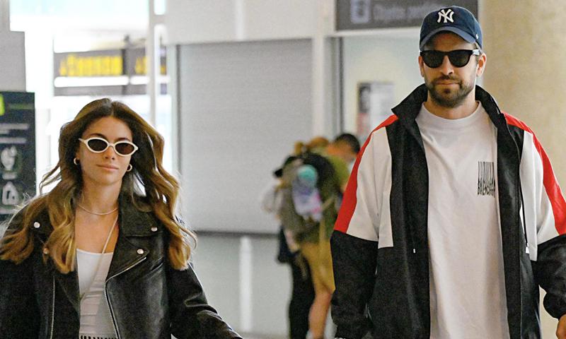 Gerard Pique and Clara Chia travel in style after celebrating her 25th birthday