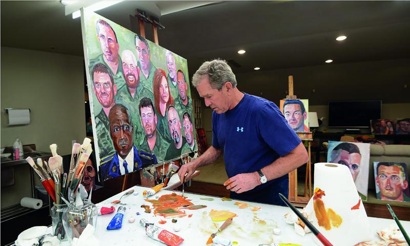 One U.S. president’s artwork is going on display somewhere unexpected!