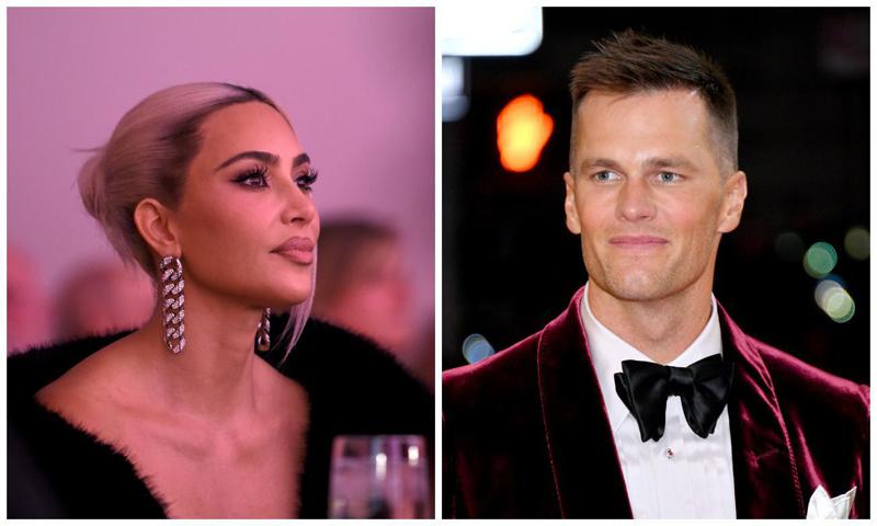 Kim Kardashian playfully addresses Tom Brady dating rumors