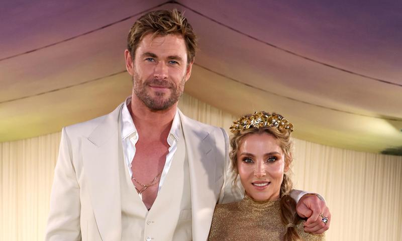 Elsa Pataky and Chris Hemsworth wear matching looks at the Met Gala