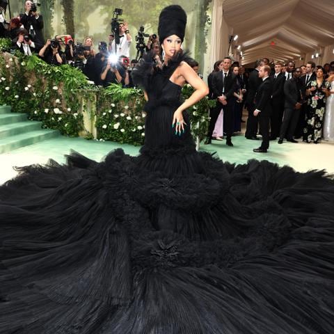 Cardi B responds after forgetting the name of her designer at the Met Gala: ‘I was scared’